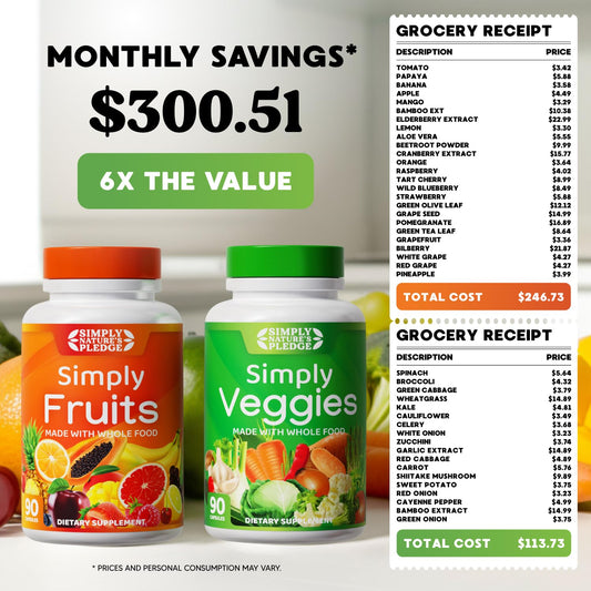 Label highlighting beta-carotene and whole-food ingredients