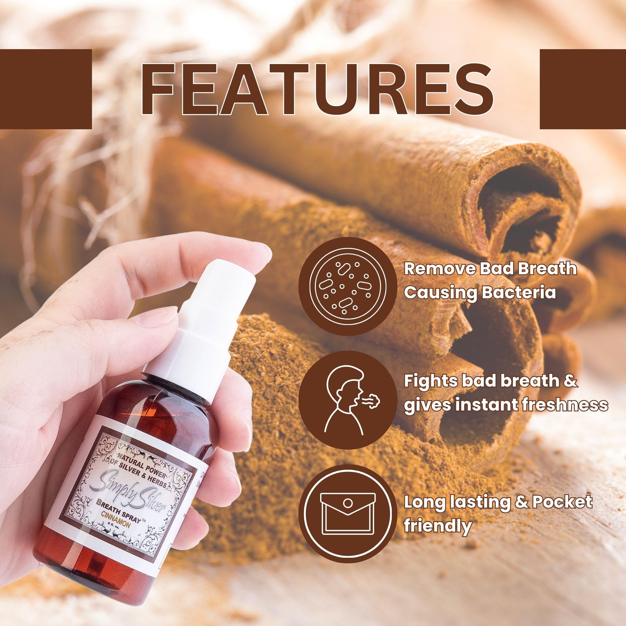 Ingredients list emphasizing natural components