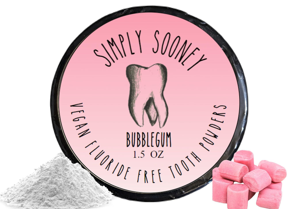 BPA-free amber jar packaging for Simply Sooney remineralizing powder