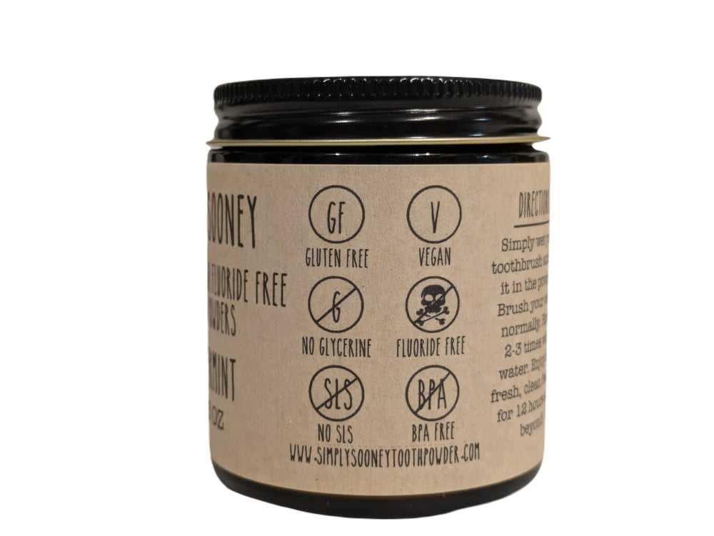Vegan calcium carbonate and vegan magnesium ingredients in Simply Sooney