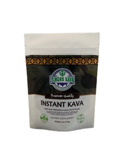 Back/packaging of SINGHS Instant Kava 4oz