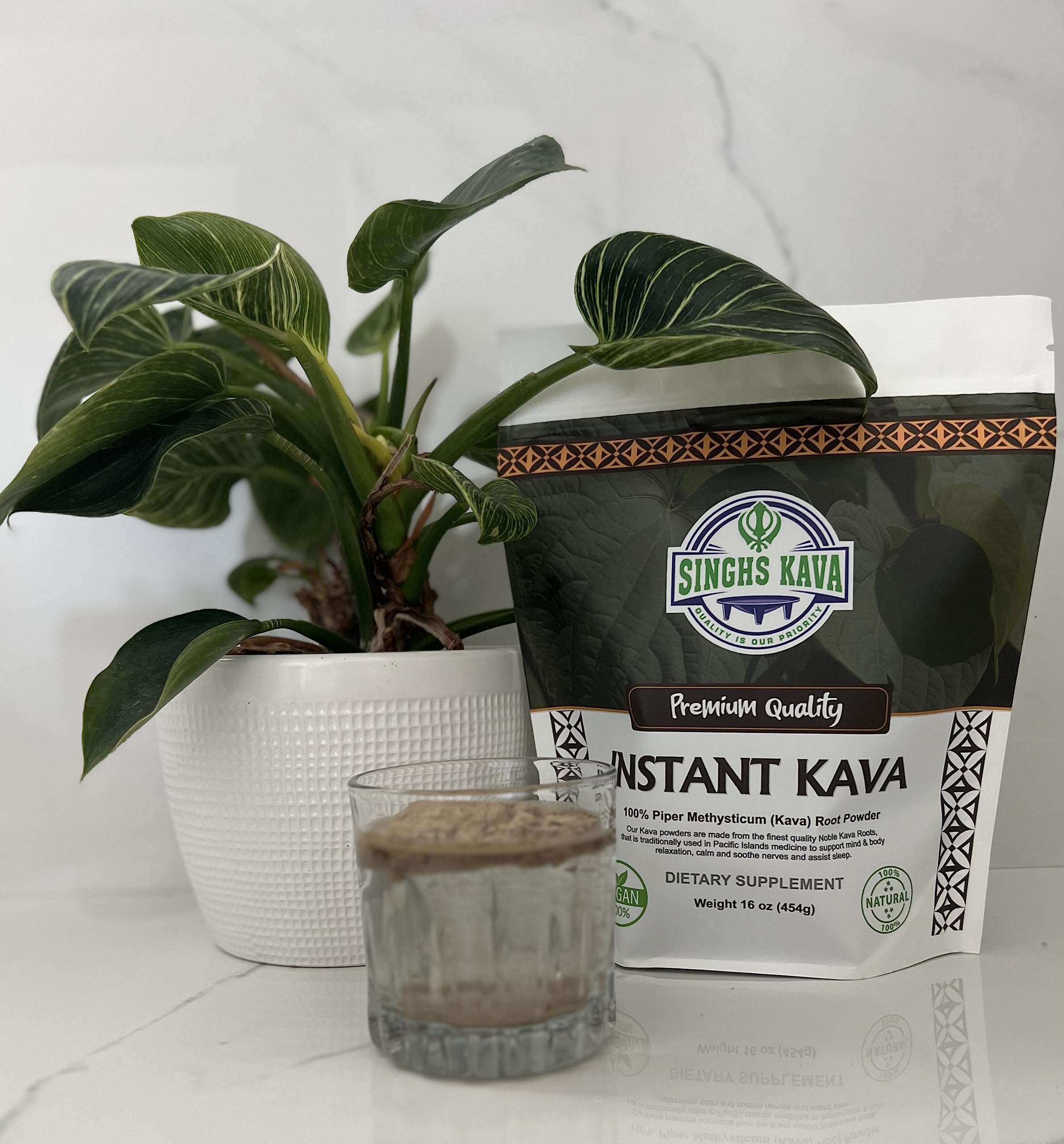 Kava preparation with no prep effort