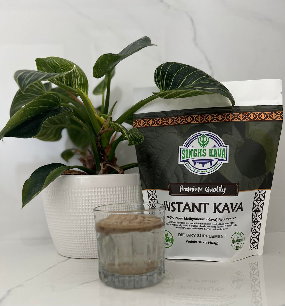 Kava preparation with no prep effort