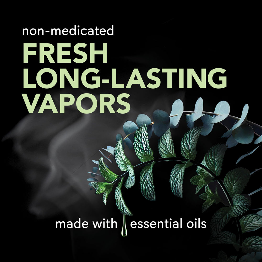 SinuCleanse Vapor Stick nose-application around nostrils for compact relief.