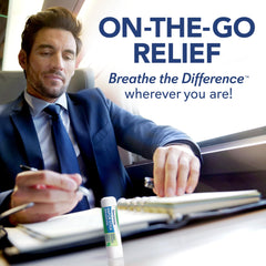 SinuCleanse Vapor Stick travel-size format fits in a pocket.