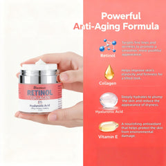 SIRUIMAO antiaging cream being applied with smooth motion.