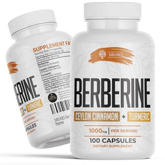 SIRUNES Berberine100 product on white background
