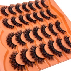 SISIYDY cat-eye lashes 18-20mm offer bold drama without heaviness.