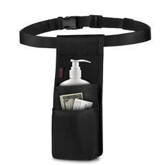 SITHON massage bottle bag exterior in black with durable Terylene material