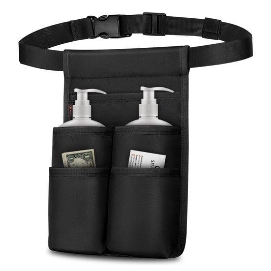 SITHON Massage Bottle Bag front view in black