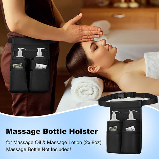 SITHON Massage Bottle Bag back pocket and belt detail