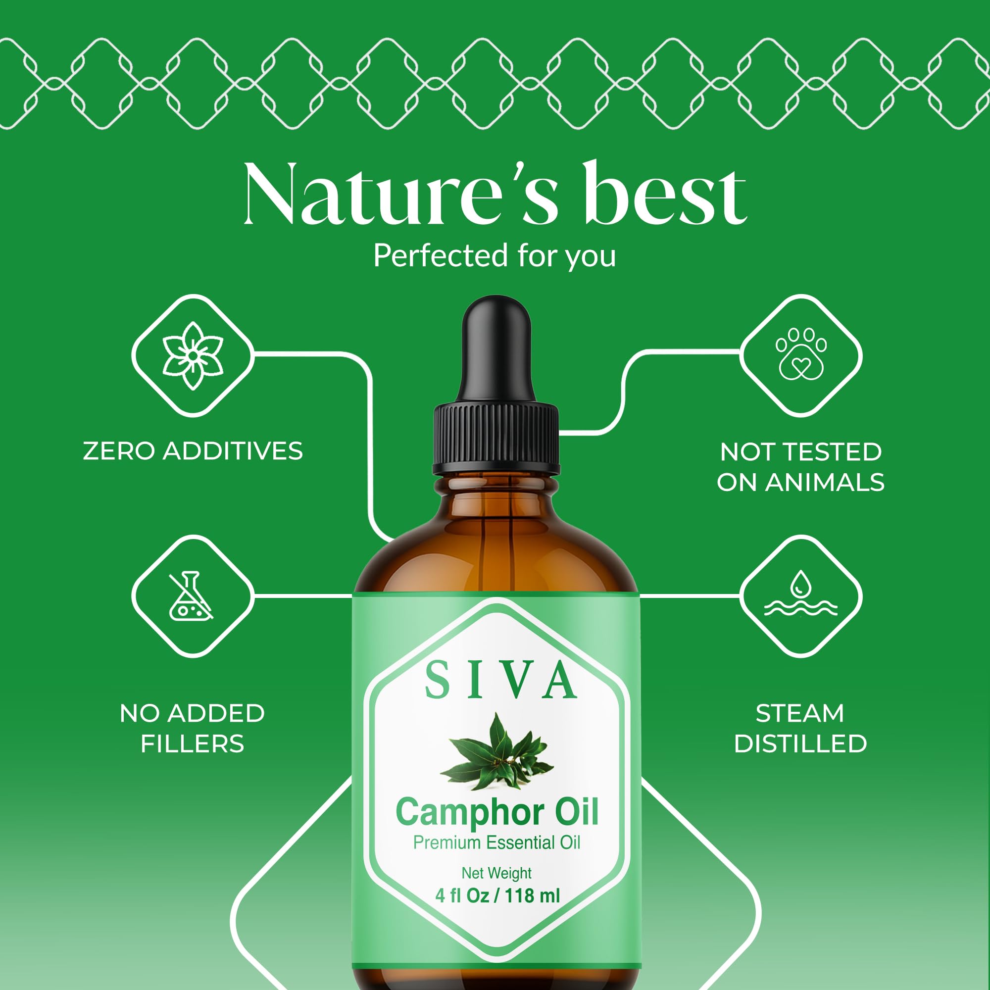 Diffuser releasing aroma with Siva Camphor Essential Oil