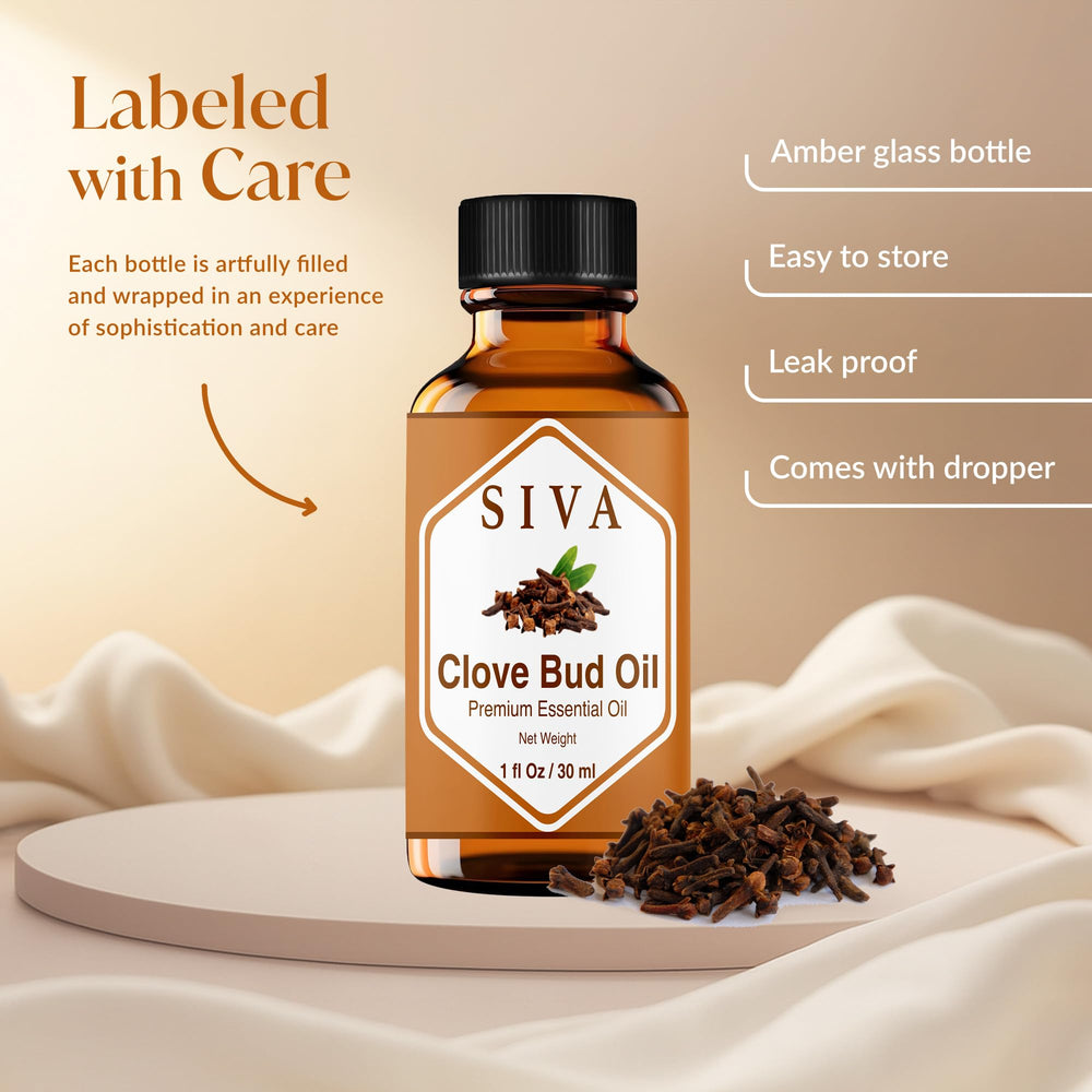 Clove Bud Essential Oil used in oral care (diluted)
