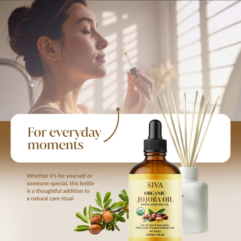 Jojoba oil for body massage and nourishment