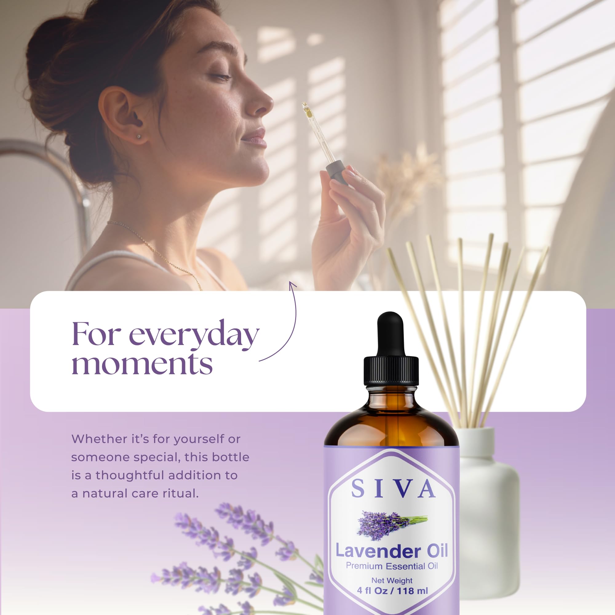 Multi-use Lavender Oil for Pillows, Baths and Blends