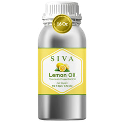 SIVA Lemon Essential Oil 16oz bottle