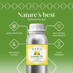 Lemon essential oil diffuser with SIVA