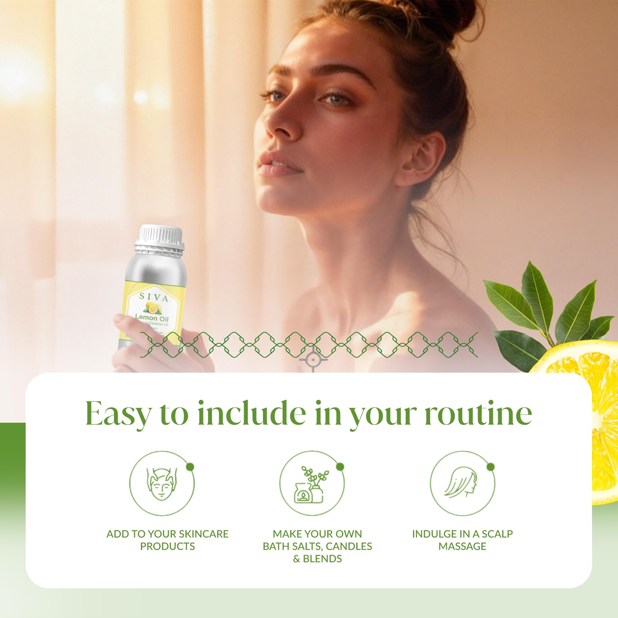 DIY crafts and projects using SIVA Lemon Essential Oil