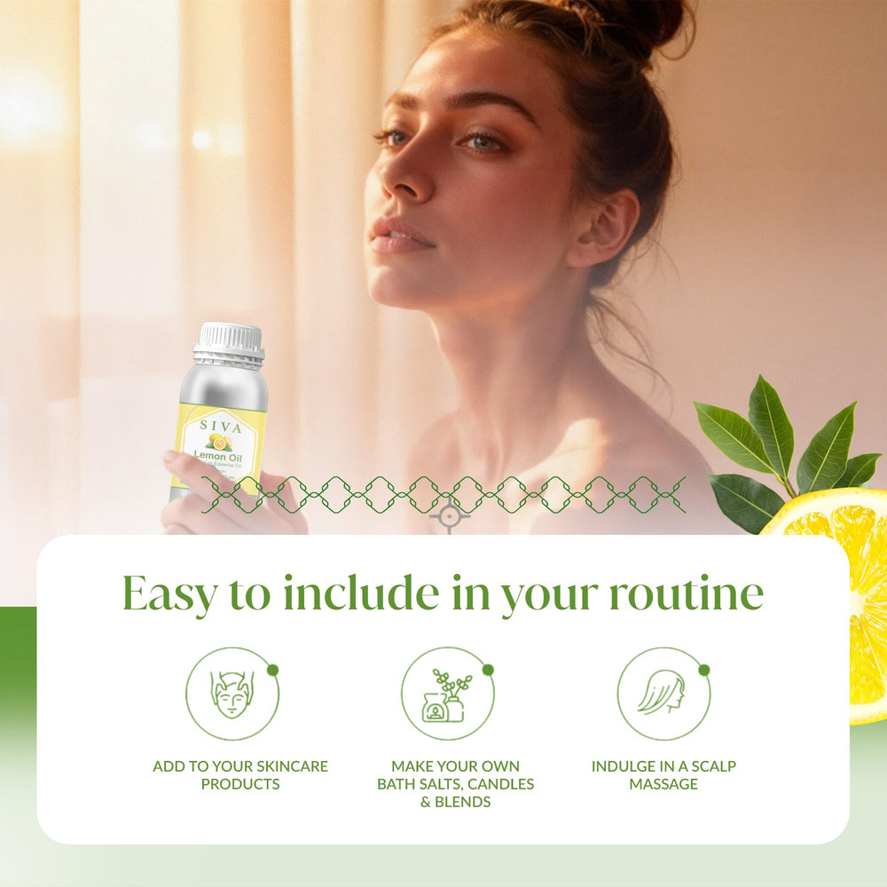 DIY crafts and projects using SIVA Lemon Essential Oil