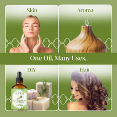 SIVA Lemongrass oil for soaps, candles, and baths