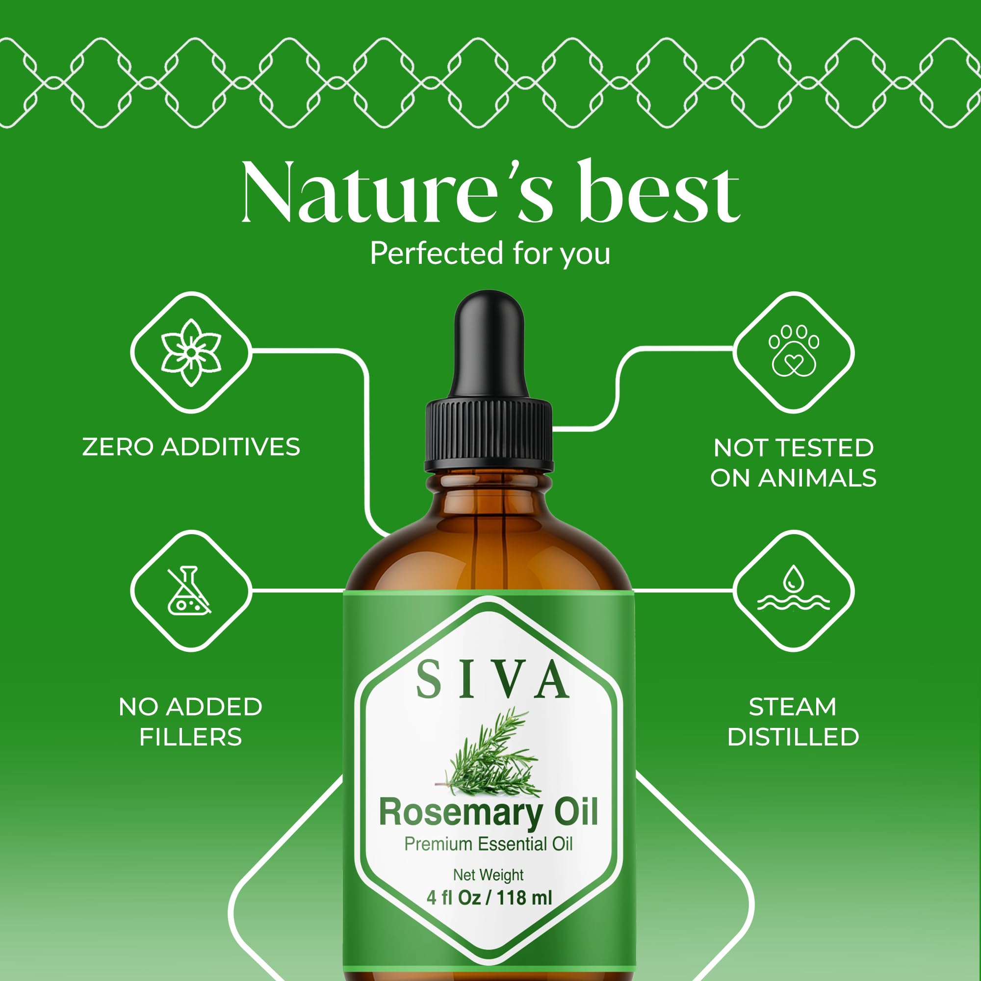 Diffuser aromatherapy with Siva Rosemary Oil