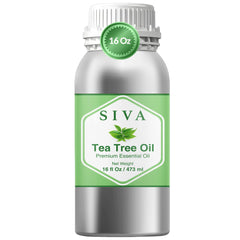 SIVA Tea Tree Oil 16 Oz bottle front view
