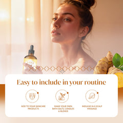 Aromatherapy with Siva Turmeric Essential Oil