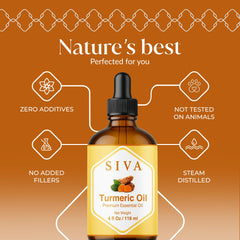 Dropper bottle for Siva Turmeric Essential Oil