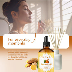 Siva Turmeric Essential Oil for massage blends