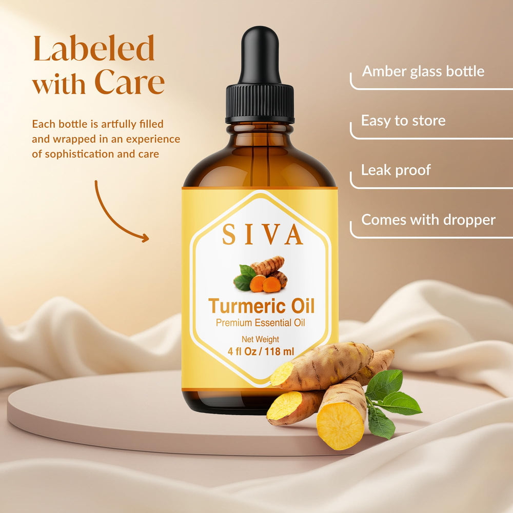 Siva Turmeric Essential Oil for skincare application