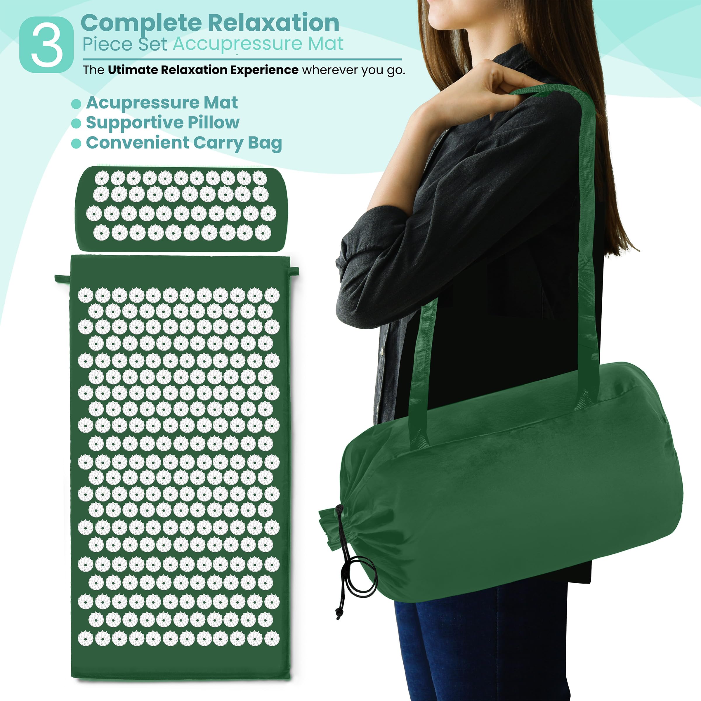 Removable cover for Sivan acupressure mat
