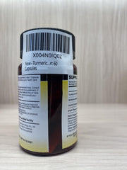 60-day supply packaging for Turmeric Curcumin capsules