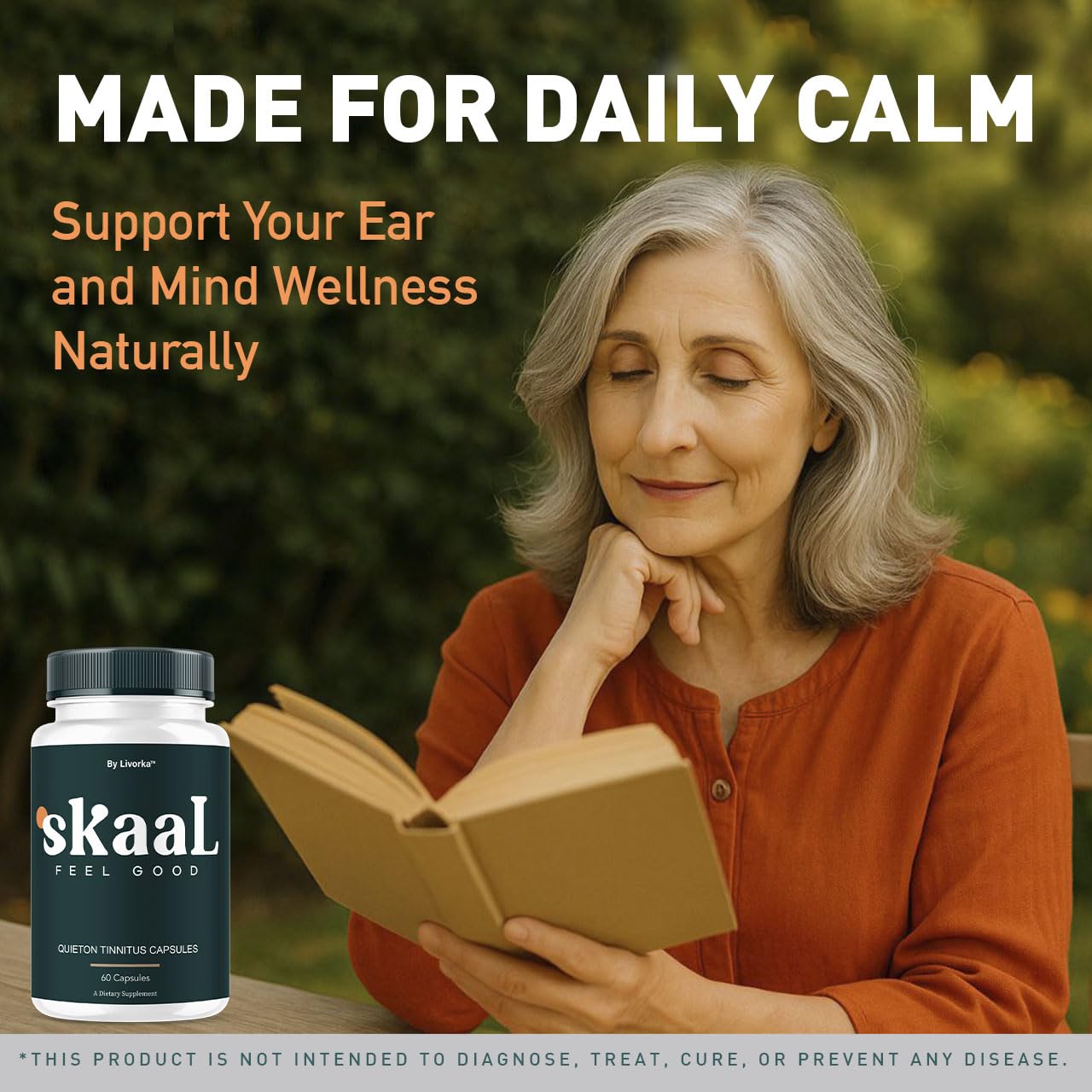 Back view of Skaal Capsules 3 Pack bottle