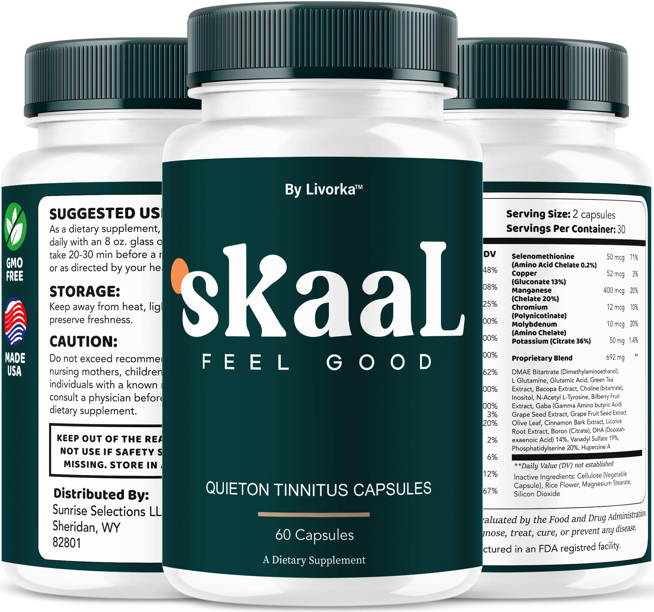 Skaal multivitamin benefits infographic