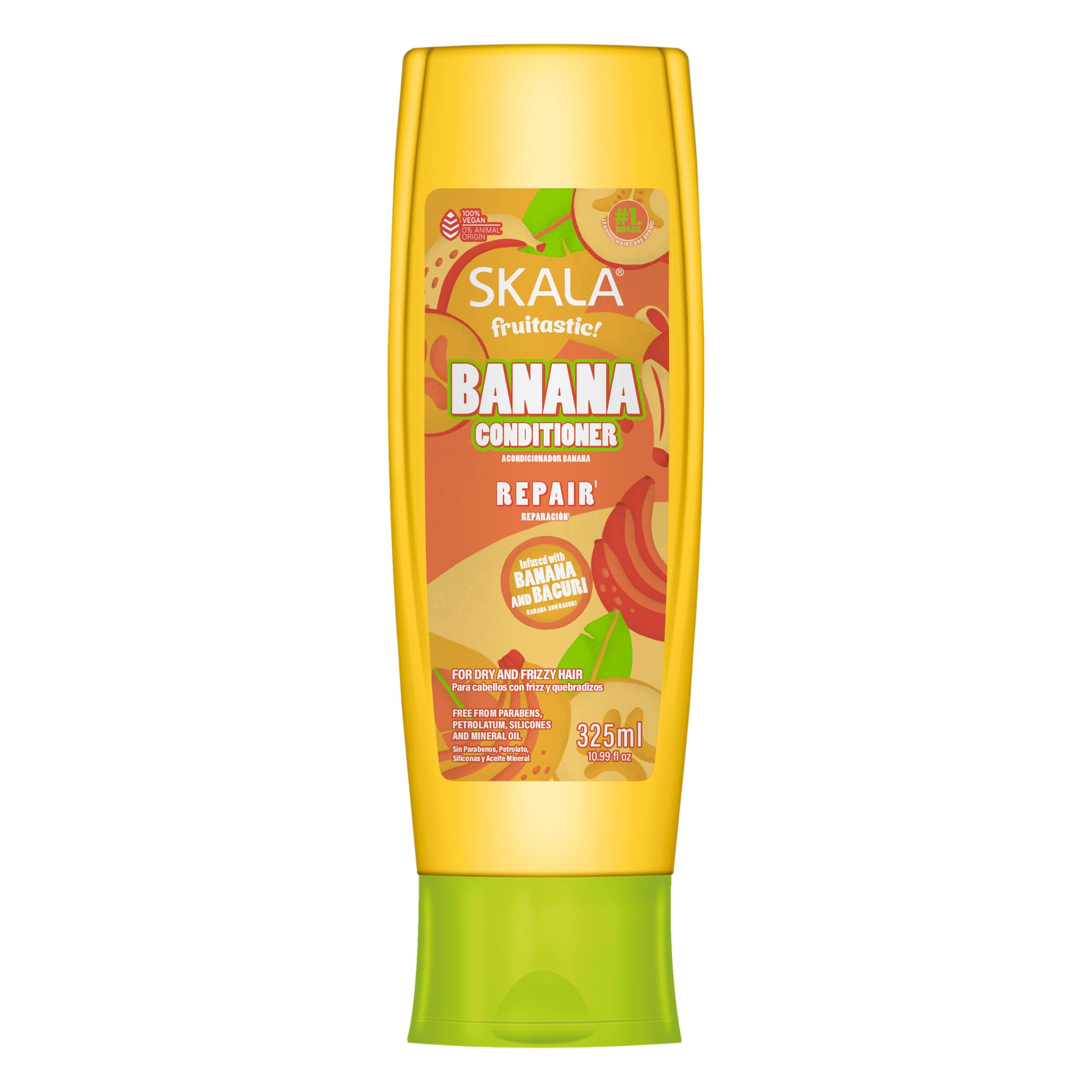 SKALA Banana Conditioner bottle for frizz control