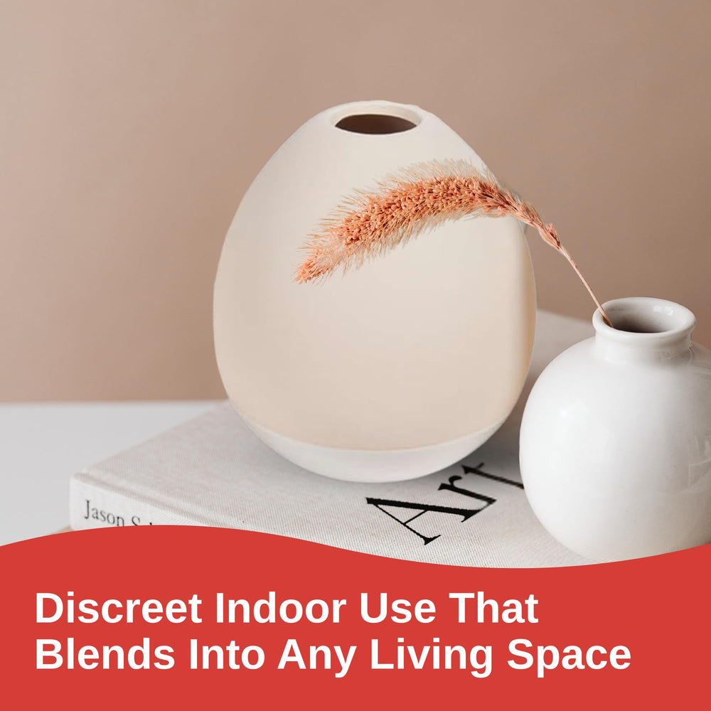 Outdoor diffusion coverage up to 300 square feet