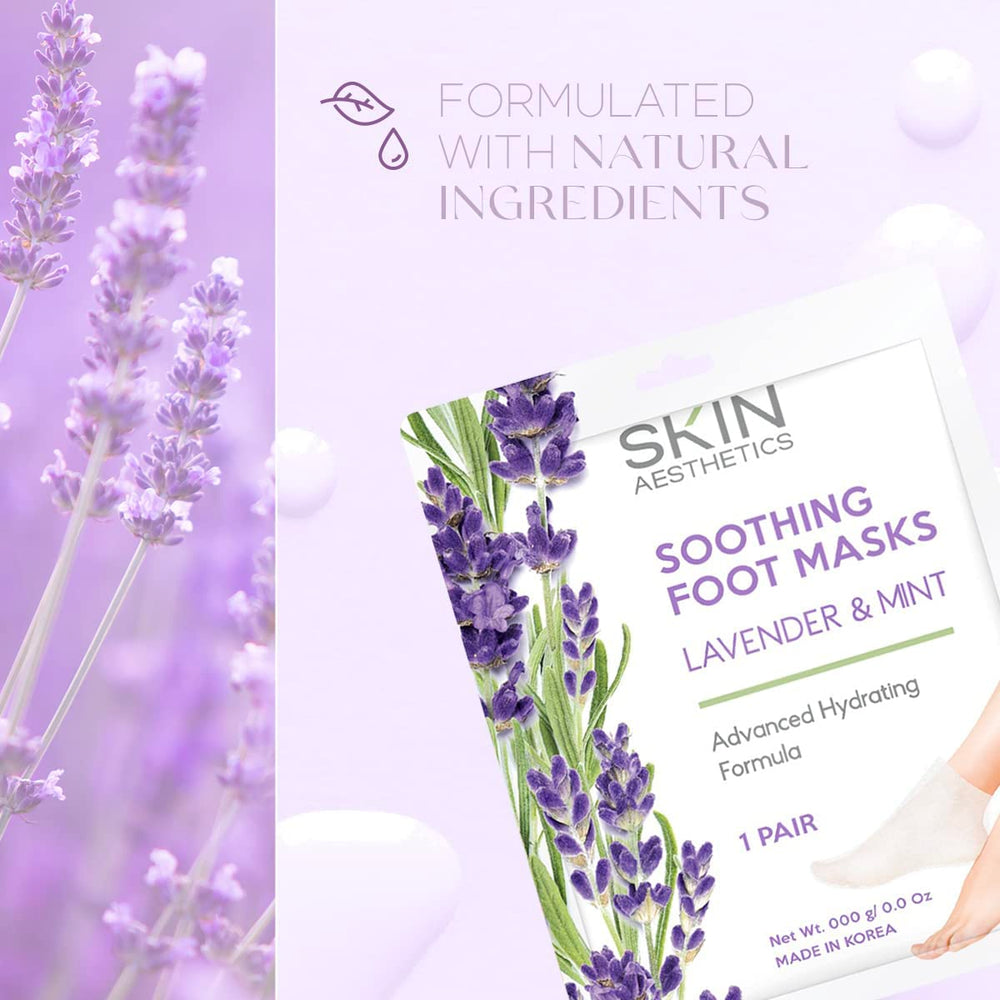 Cooling mint effect revives tired feet for a refreshing feel.