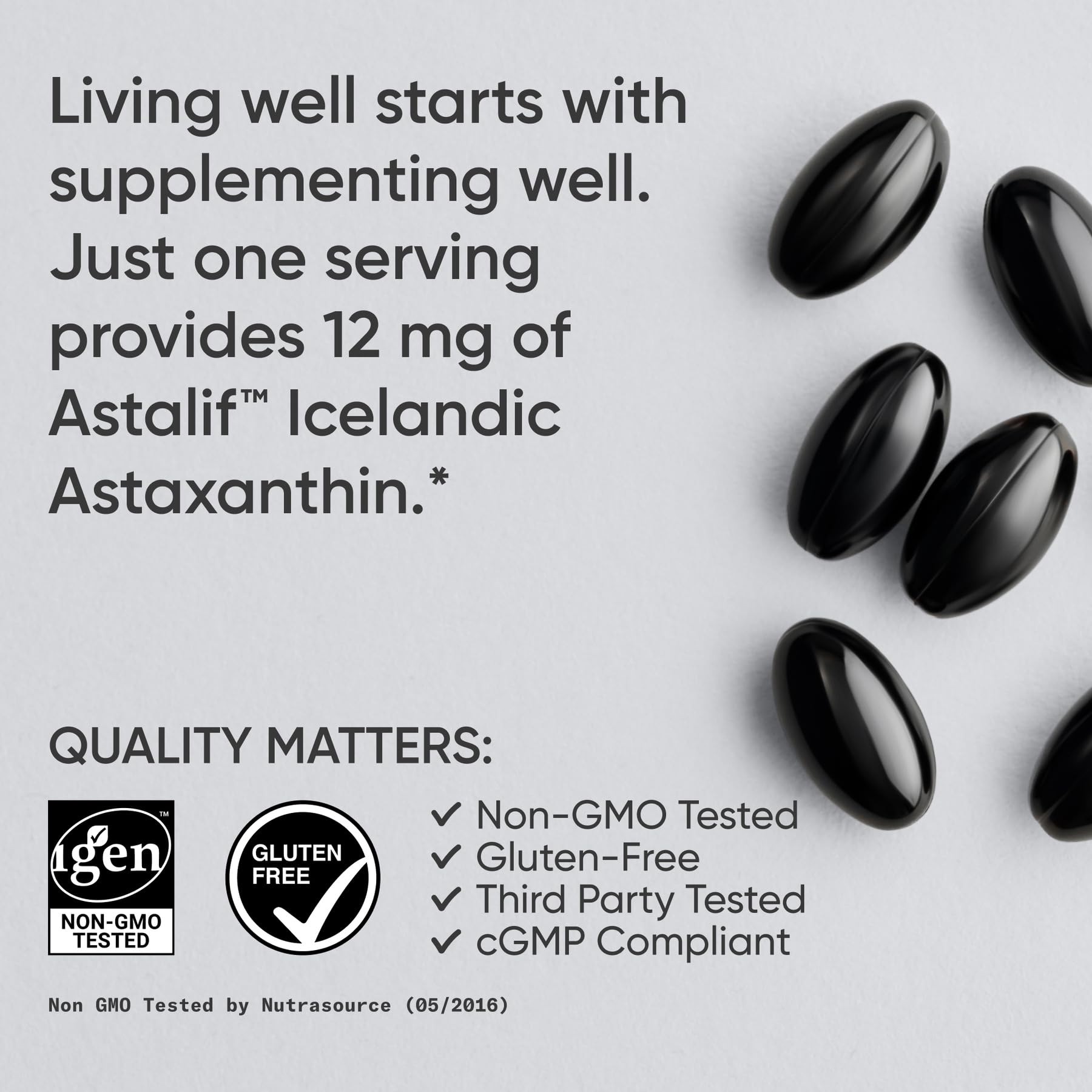 Capsule benefiting skin and eye health