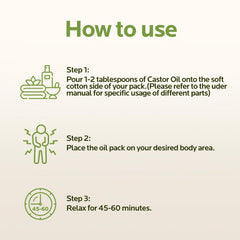 Soft, skin-friendly organic cotton wrap that prevents leaks
