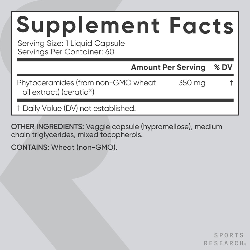 Graphic illustrating skin hydration and ceramide barrier support