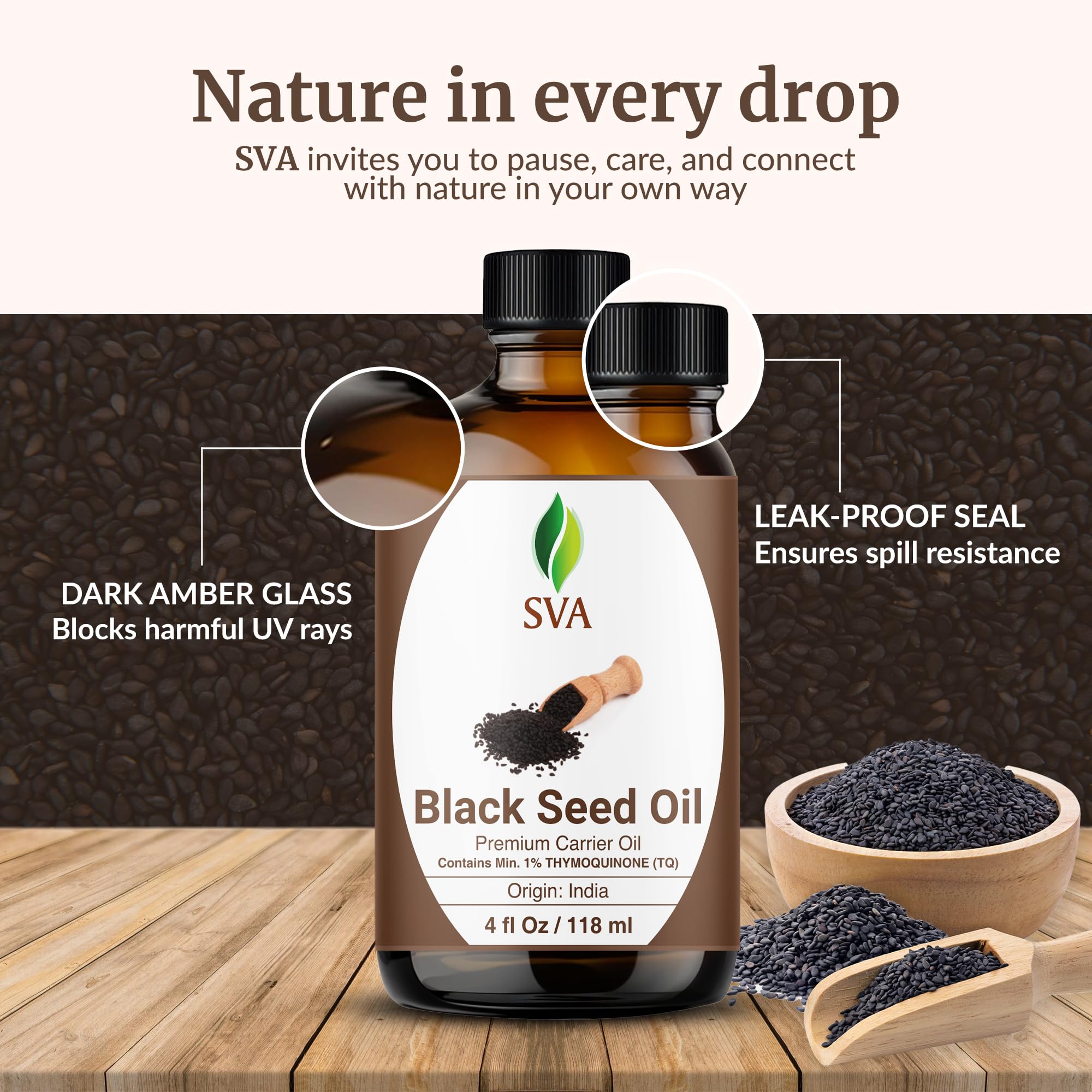 Skin nourishment: applying black seed oil on skin