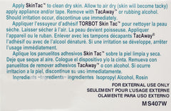 Skin-Tac adhesive barrier wipes packaging—compact travel kit for quick skin prep