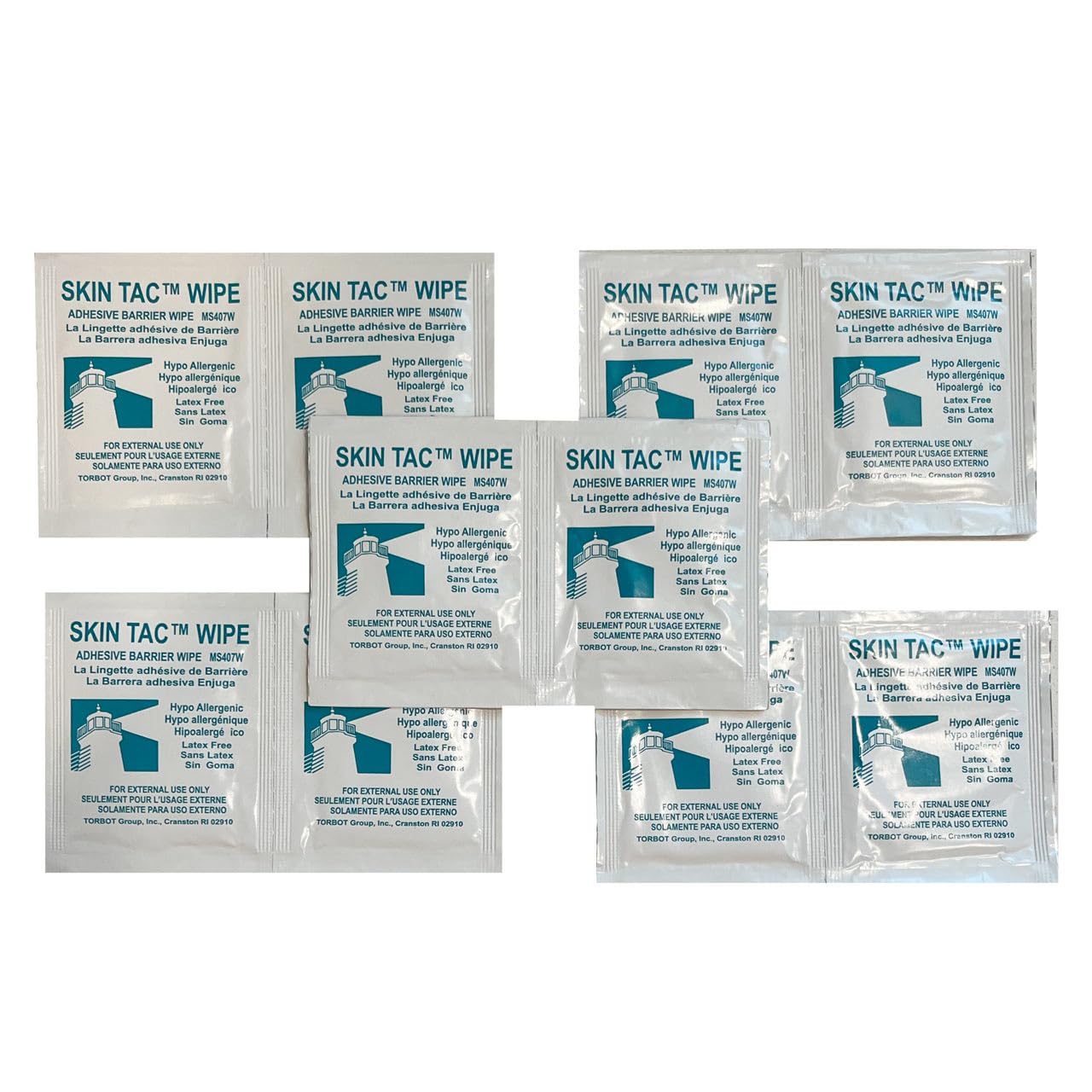 Skin-Tac adhesive wipes preps skin before dressings and tapes