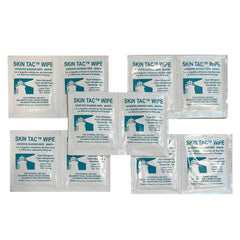 Skin-Tac adhesive wipes preps skin before dressings and tapes