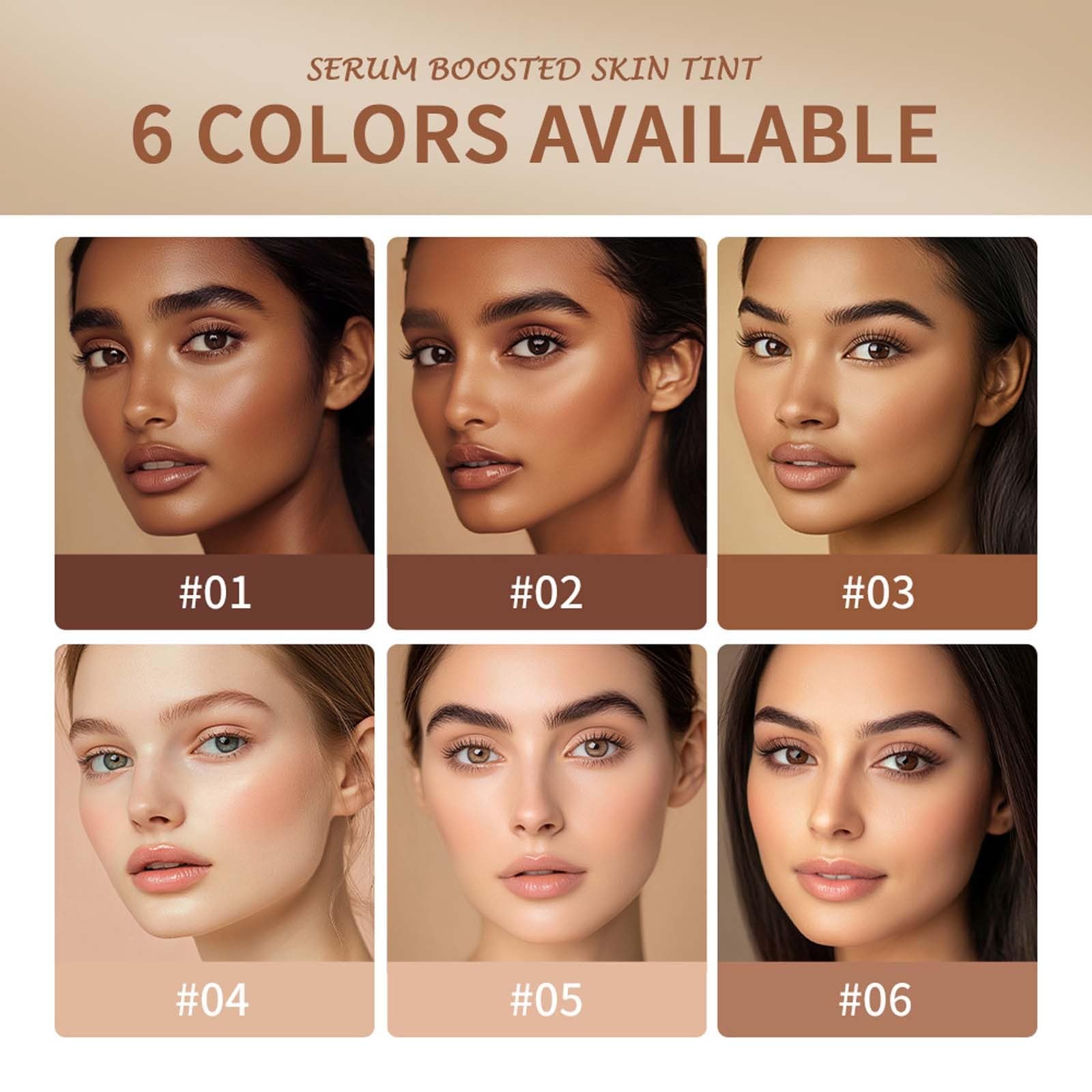 Skin Tint & Contour Stick demonstrates contour, highlight, and lift for definition