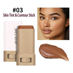 Skin Tint & Contour Stick offers sheer to medium coverage with breathable wear
