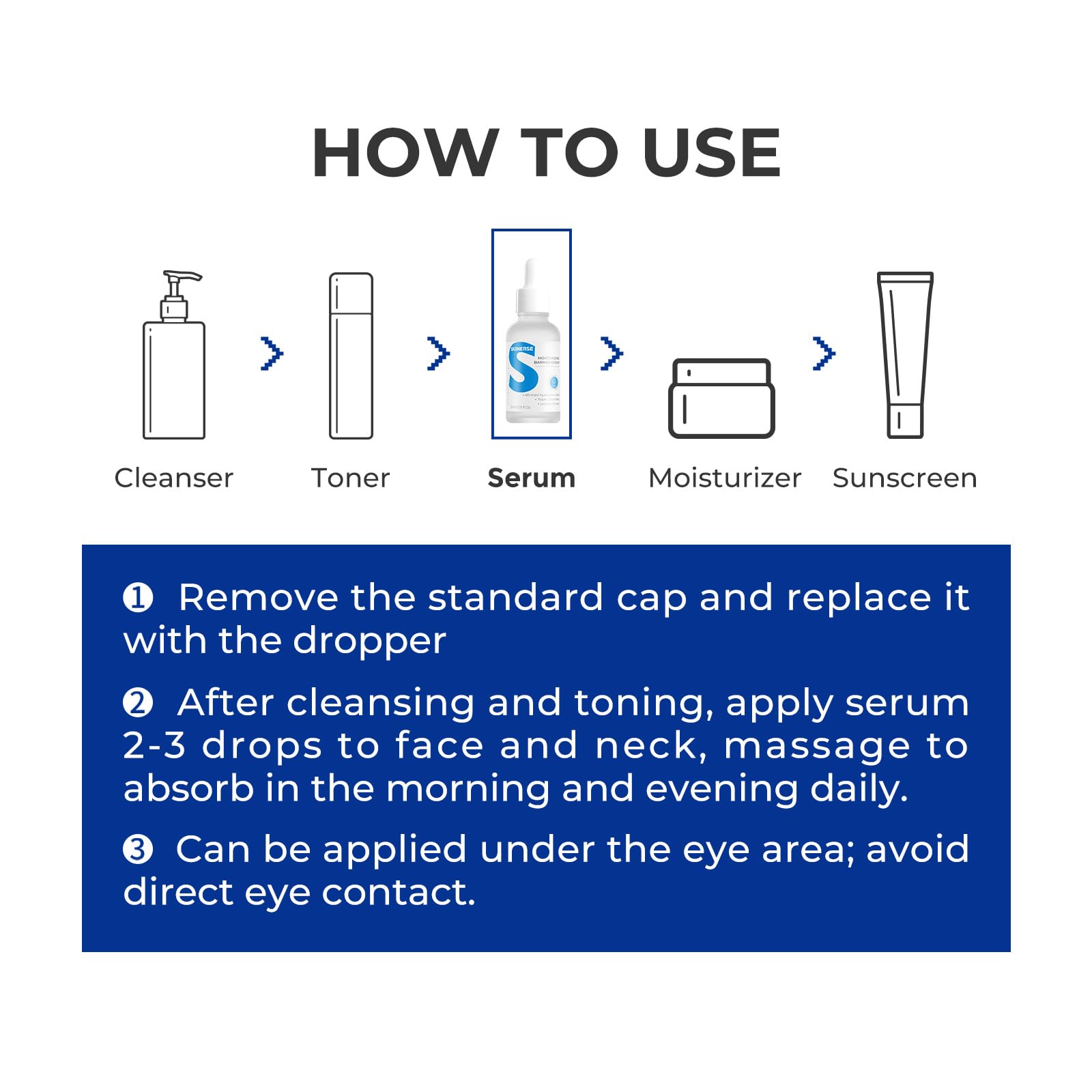 Product label and packaging emphasize barrier-supporting formula.