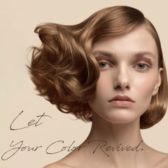 Sklight Hair Dye Shampoo 500ml bottle supports multiple uses and savings.
