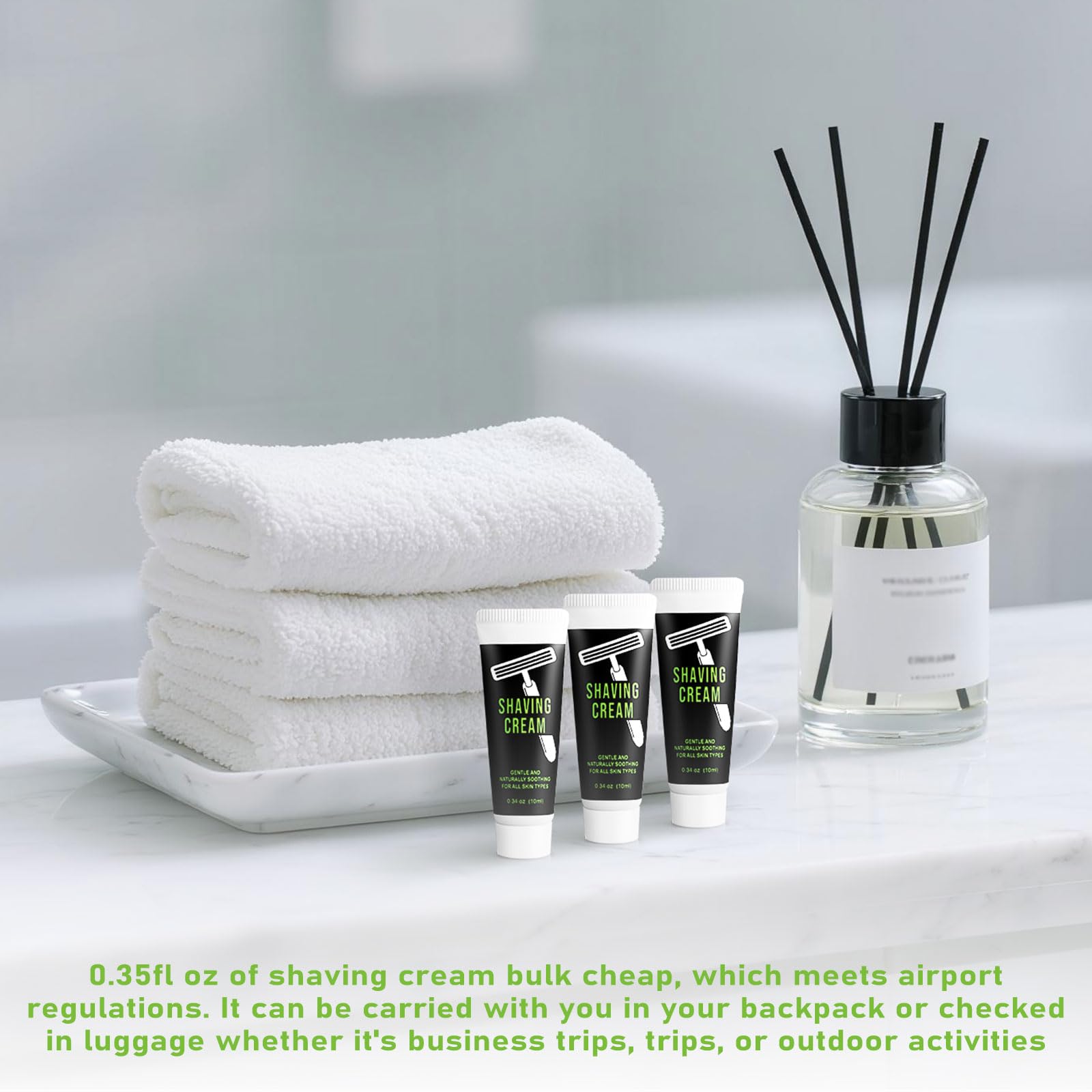 Skourvut shaving cream bulk travel skin-friendly formula suitable for sensitive skin.