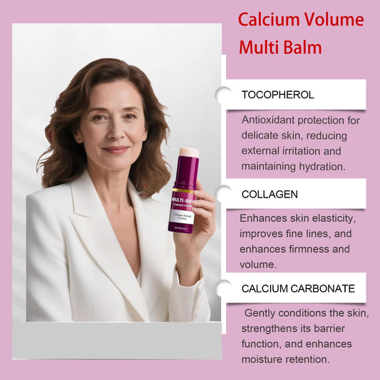 SKROSS eye contour with Calcium Multi Balm reduces dryness for a brighter eye area.